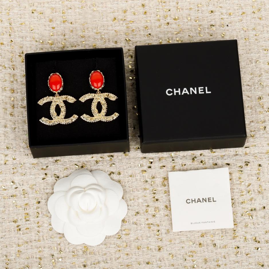 réplica,joyas,joyería,1:1,replica,fake,lujo,barato réplica,joyas,joyería,1:1,replica,fake,lujo,barato Boutique / Pendientes Chanel Vintage Doble C (7DLED)