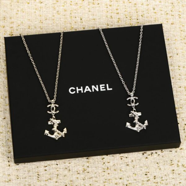réplica,joyas,joyería,1:1,replica,fake,lujo,barato Boutique / Pendientes Chanel Vintage Doble C (7DLED)