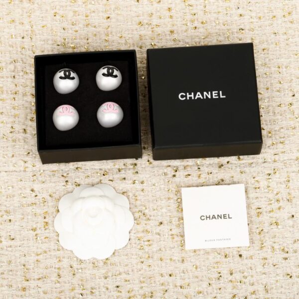 réplica,joyas,joyería,1:1,replica,fake,lujo,barato Boutique / Pendientes Chanel Camellia Doble C: 25 (1BFAB)