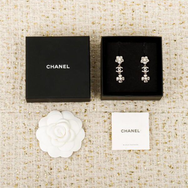 réplica,joyas,joyería,1:1,replica,fake,lujo,barato Boutique / Pendientes de lazo Chanel 25B (ARLZK)