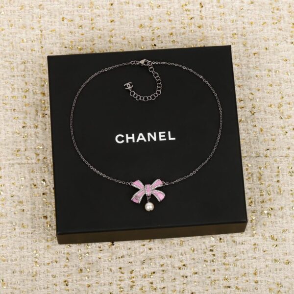 réplica,joyas,joyería,1:1,replica,fake,lujo,barato Boutique / Collar de lazo Chanel 25B (O2ZOU)