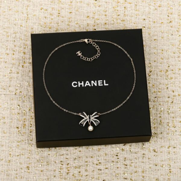 réplica,joyas,joyería,1:1,replica,fake,lujo,barato Boutique / Collar de lazo Chanel 25B (81JXA)