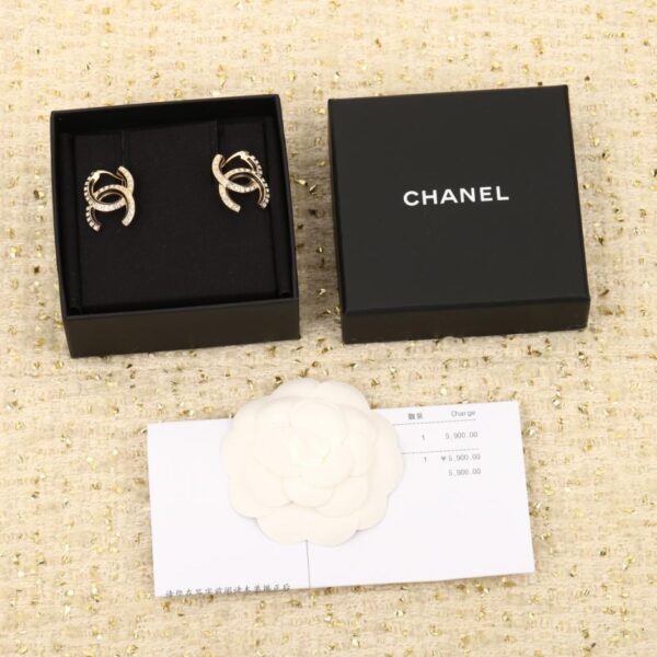 réplica,joyas,joyería,1:1,replica,fake,lujo,barato Boutique / Broche de diamantes doble C de Chanel (VUKUB)