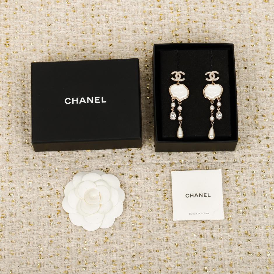 réplica,joyas,joyería,1:1,replica,fake,lujo,barato réplica,joyas,joyería,1:1,replica,fake,lujo,barato Boutique / Pendientes de perlas de nube de Chanel (SIENH)