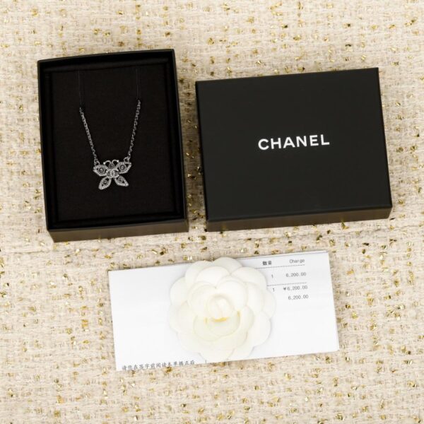 réplica,joyas,joyería,1:1,replica,fake,lujo,barato Boutique / Pendientes Chanel Clover Doble C con Diamantes Completos (FHT4E)
