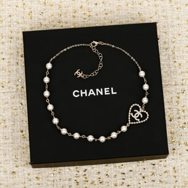 réplica,joyas,joyería,1:1,replica,fake,lujo,barato Boutique / Collar grande con espejo plateado de Chanel: J(Q9Y5B)