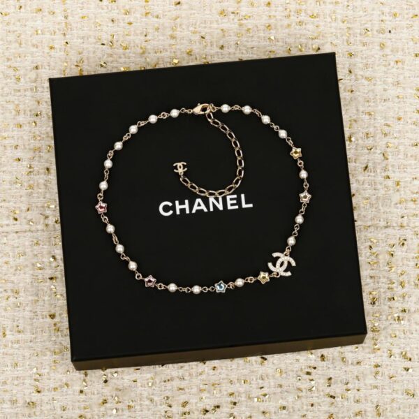 réplica,joyas,joyería,1:1,replica,fake,lujo,barato Boutique / Gargantilla de diamantes arcoíris de Chanel (851MF)