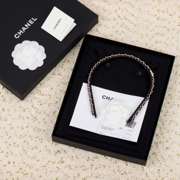 réplica,joyas,joyería,1:1,replica,fake,lujo,barato Boutique / Collar de perlas con doble C y trébol de cuatro hojas en forma de botella de perfume Chanel (02JOQ)