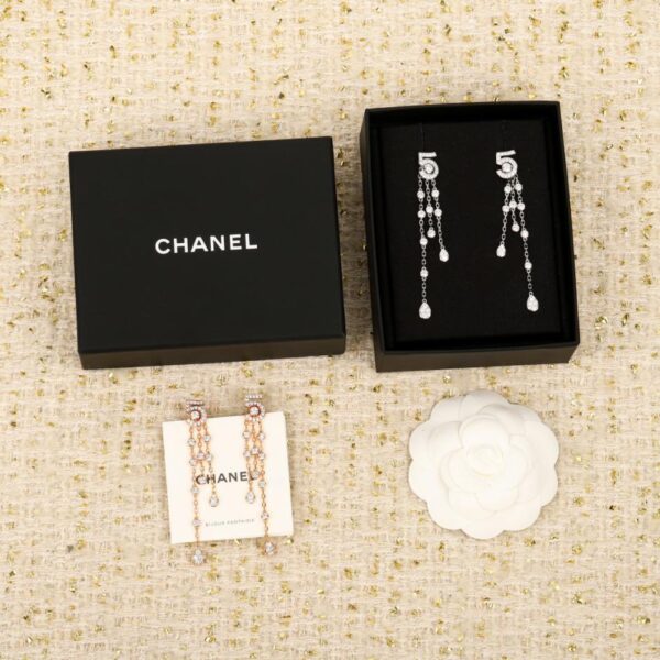réplica,joyas,joyería,1:1,replica,fake,lujo,barato Boutique / Pendientes en forma de lazo, personalizables con oro auténtico y diamantes, serie RUBAN (1GBIZ)