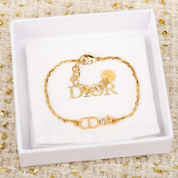 réplica,joyas,joyería,1:1,replica,fake,lujo,barato Pulsera de diamantes Dior CD Star (0W60L)