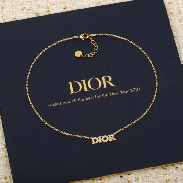 réplica,joyas,joyería,1:1,replica,fake,lujo,barato Pendientes colgantes de CD con cuentas grandes y pequeñas de Dior (I0XXA)