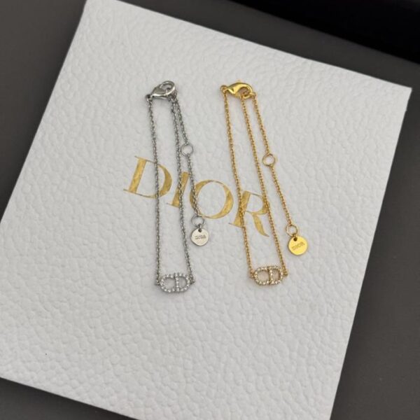 réplica,joyas,joyería,1:1,replica,fake,lujo,barato Pendientes Dior CD con diamantes y perlas (Q4FVL)