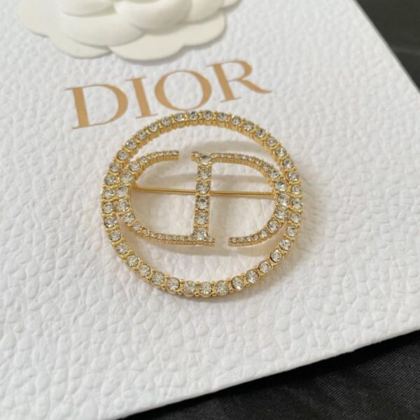 réplica,joyas,joyería,1:1,replica,fake,lujo,barato Broche CD de Dior (4T6KA)