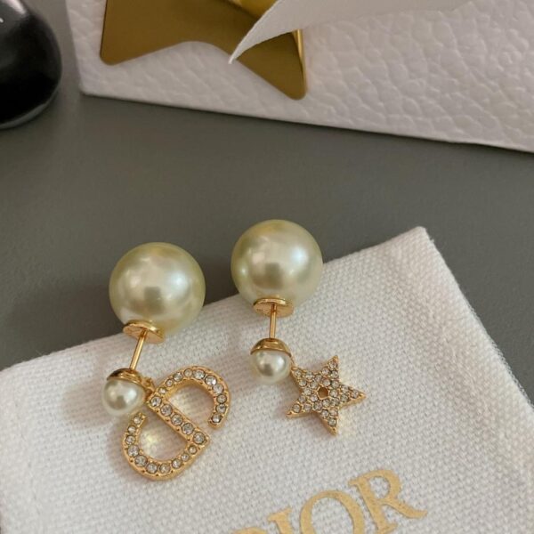 réplica,joyas,joyería,1:1,replica,fake,lujo,barato Pendientes Dior Pearl Star (W7ZL9)