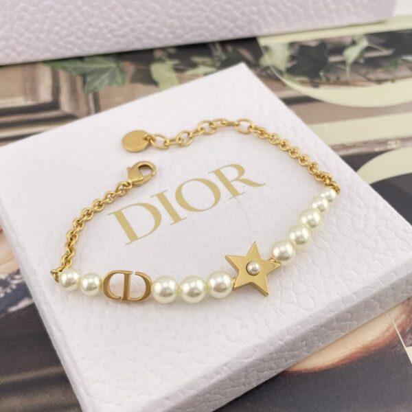 réplica,joyas,joyería,1:1,replica,fake,lujo,barato Pulsera Dior Star CD Pearl (86GNV)