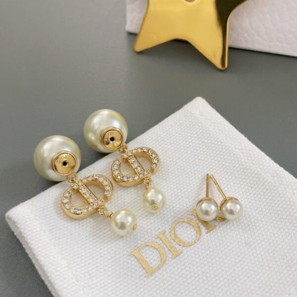 réplica,joyas,joyería,1:1,replica,fake,lujo,barato Pendientes colgantes CD de Dior (3LMTM)