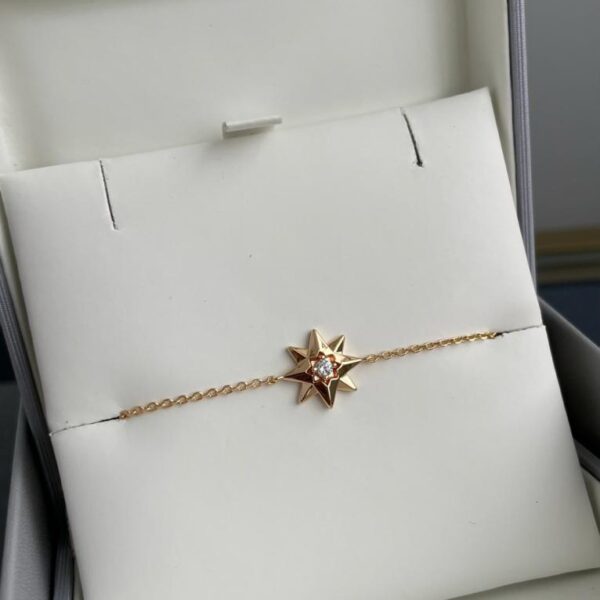 réplica,joyas,joyería,1:1,replica,fake,lujo,barato Pulsera octogonal Dior en oro V (0 DKKR)