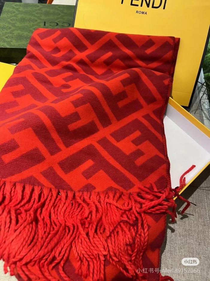réplica,joyas,joyería,1:1,replica,fake,lujo,barato réplica,joyas,joyería,1:1,replica,fake,lujo,barato Bufanda GUCCI, roja (X1JLQ)