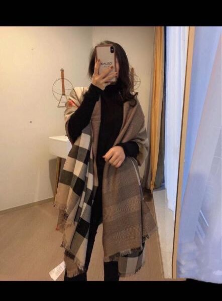 réplica,joyas,joyería,1:1,replica,fake,lujo,barato Chal reversible de Burberry (VDT30)