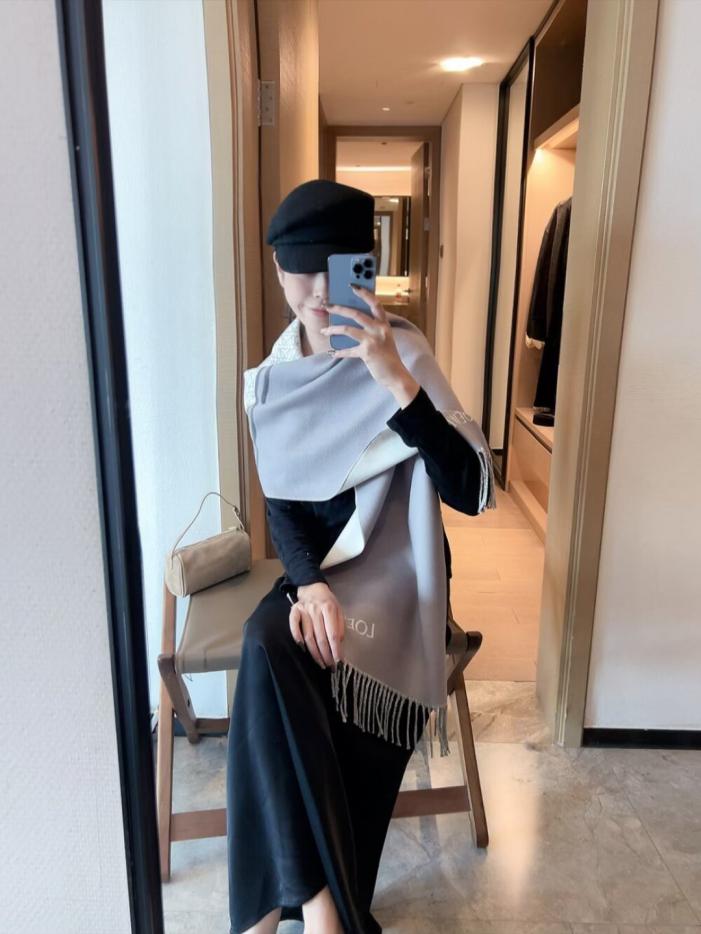 réplica,joyas,joyería,1:1,replica,fake,lujo,barato réplica,joyas,joyería,1:1,replica,fake,lujo,barato La nueva y preciosa bufanda de mohair de Loewe (GRAVJ)