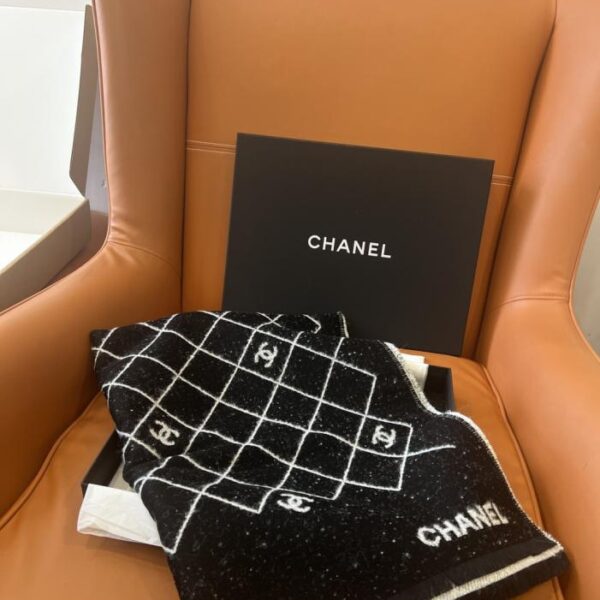 réplica,joyas,joyería,1:1,replica,fake,lujo,barato Chal con estampado acolchado clásico de CHANEL y logotipo de doble C (1D5H3)