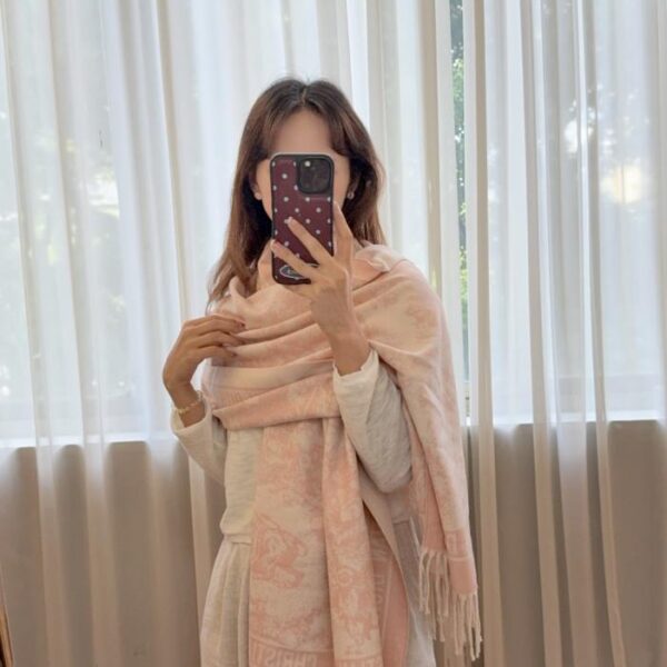 réplica,joyas,joyería,1:1,replica,fake,lujo,barato Bufanda unisex de punto de cachemira de alta gama Chanel Otoño/Invierno (0ZS2Y)
