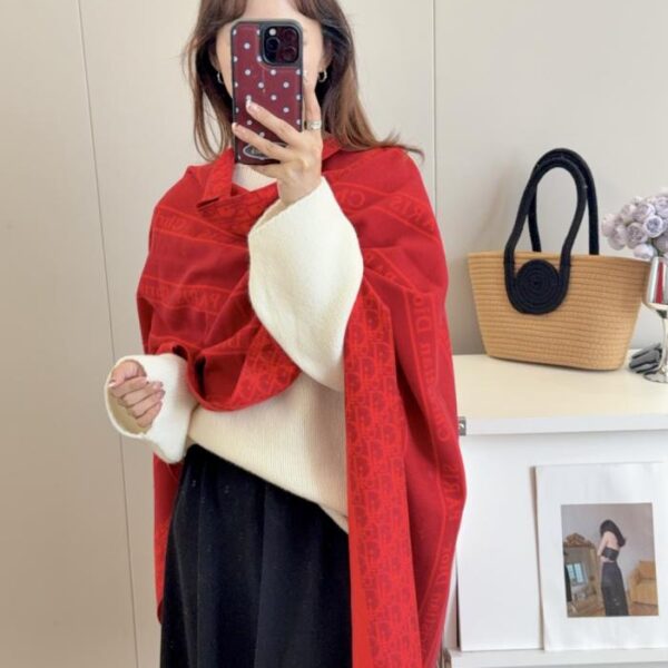 réplica,joyas,joyería,1:1,replica,fake,lujo,barato Bufanda unisex de punto de cachemira de alta gama Chanel Otoño/Invierno (3 unidades, 7 unidades)