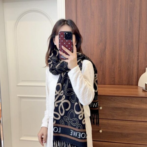 réplica,joyas,joyería,1:1,replica,fake,lujo,barato Bufanda unisex de punto de cachemira de alta gama Chanel Otoño/Invierno (8H5T1)