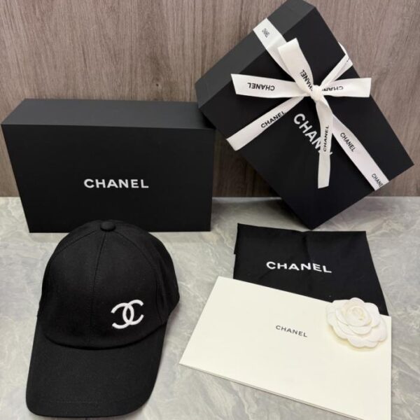 réplica,joyas,joyería,1:1,replica,fake,lujo,barato Gorra de béisbol personalizada original de CHANEL (5FVS82)
