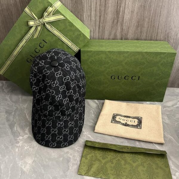 réplica,joyas,joyería,1:1,replica,fake,lujo,barato Sombrero vaquero con monograma de Gucci (0TDHCI)