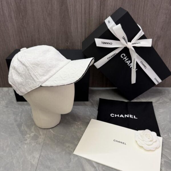 réplica,joyas,joyería,1:1,replica,fake,lujo,barato Gorra de béisbol personalizada original de CHANEL (Z5KAWO)