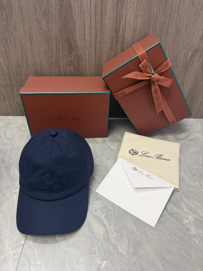 réplica,joyas,joyería,1:1,replica,fake,lujo,barato réplica,joyas,joyería,1:1,replica,fake,lujo,barato Gorra de béisbol Loro Piana Storm System (U7DS26)