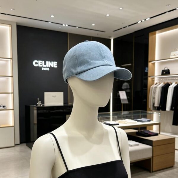 réplica,joyas,joyería,1:1,replica,fake,lujo,barato Gorra de béisbol de mezclilla Chanel (ZHRD9R)