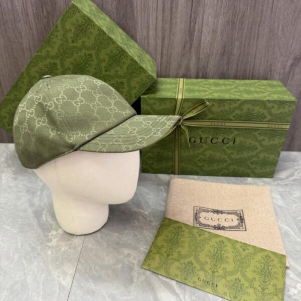 réplica,joyas,joyería,1:1,replica,fake,lujo,barato Gorra de béisbol GUCCI (grabada con «GUCCI») y en el interior de la visera (6CLRK1)