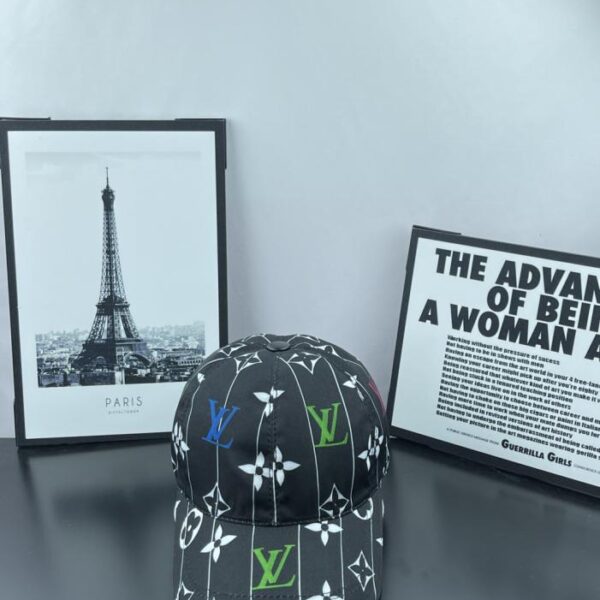 réplica,joyas,joyería,1:1,replica,fake,lujo,barato Gorra de béisbol original nueva de Louis Vuitton (LV) (RT1Z5V)