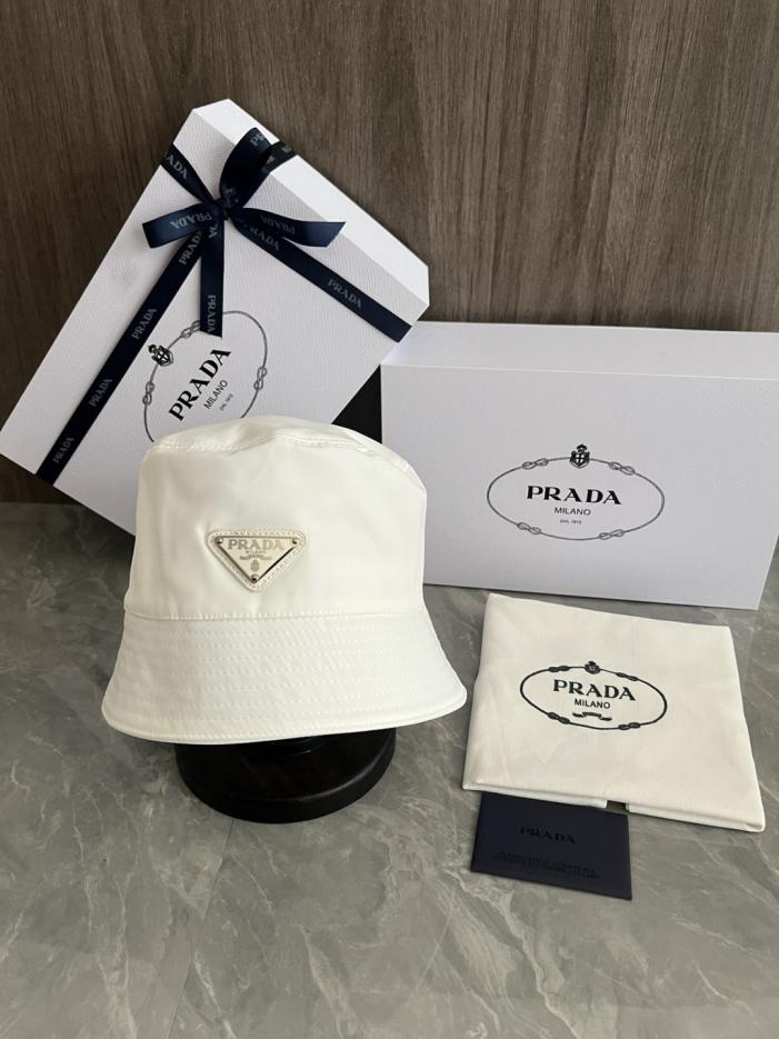 réplica,joyas,joyería,1:1,replica,fake,lujo,barato réplica,joyas,joyería,1:1,replica,fake,lujo,barato Sombrero tipo pescador Prada (M6FW2J)