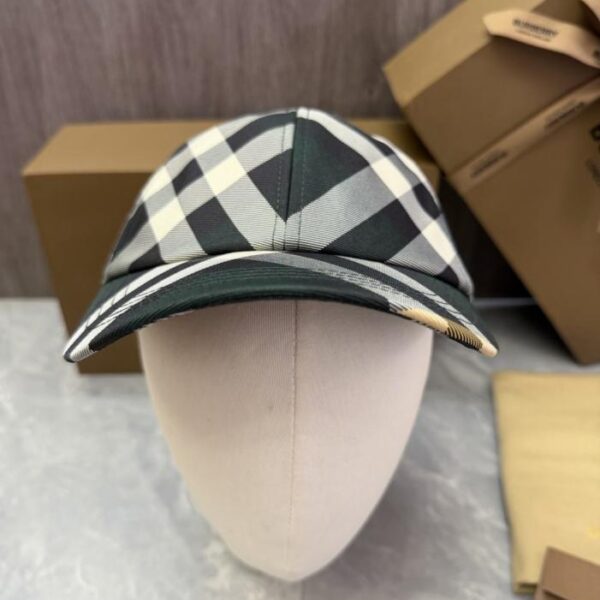 réplica,joyas,joyería,1:1,replica,fake,lujo,barato Gorra de béisbol clásica a cuadros de Burberry Original hecha a medida (20R9EW)