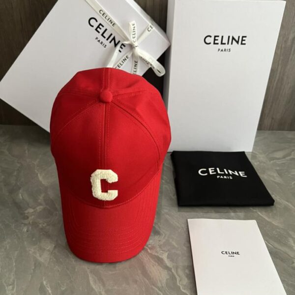 réplica,joyas,joyería,1:1,replica,fake,lujo,barato Gorra de béisbol personalizada original de CELINE (XCM58C) – Mismo estilo que la del sitio web oficial.