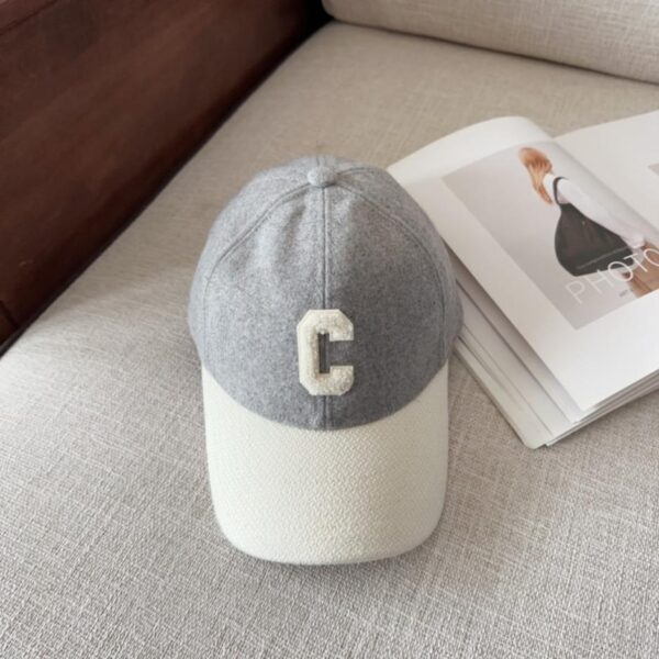 réplica,joyas,joyería,1:1,replica,fake,lujo,barato Gorra de béisbol Celine con letras bordadas (4M6UFL)