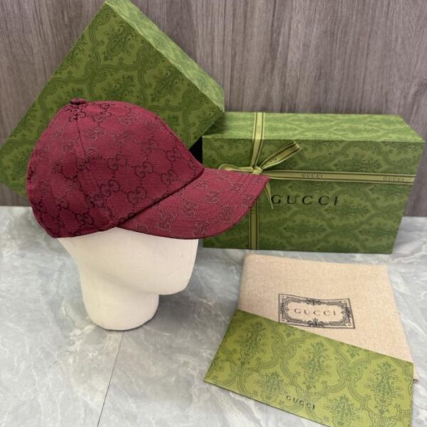 réplica,joyas,joyería,1:1,replica,fake,lujo,barato Gorra de béisbol GUCCI (grabada con «GUCCI») y en el interior de la visera (TR07V6)