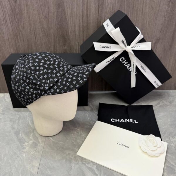 réplica,joyas,joyería,1:1,replica,fake,lujo,barato Gorra de béisbol personalizada original de CHANEL, cuerpo de la gorra (13VU9I)