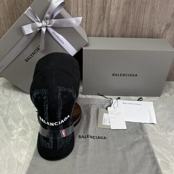réplica,joyas,joyería,1:1,replica,fake,lujo,barato Gorra de béisbol Balenciaga (versión para agentes de compras), con el logotipo de Balenciaga (OYQAQL) bordado en la parte delantera.