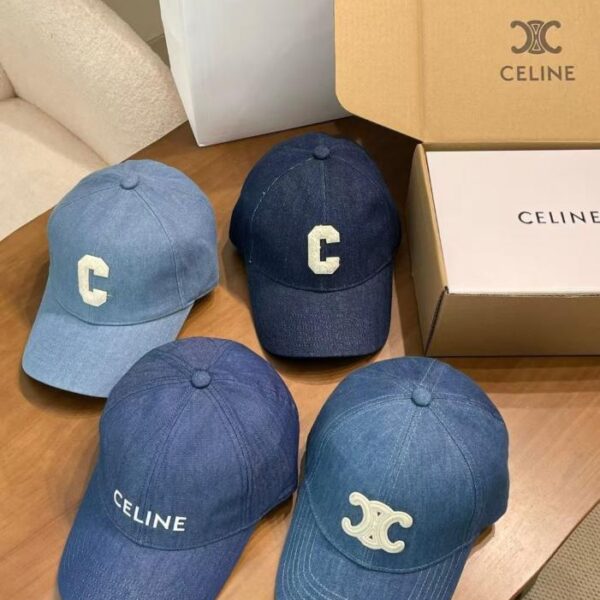 réplica,joyas,joyería,1:1,replica,fake,lujo,barato Gorra de béisbol Celine Cowboy (K22ATG)