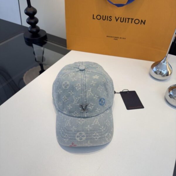 réplica,joyas,joyería,1:1,replica,fake,lujo,barato Gorra de béisbol Louis Vuitton nueva, circunferencia de la cabeza 57 cm, viene con embalaje (4CE0HY)