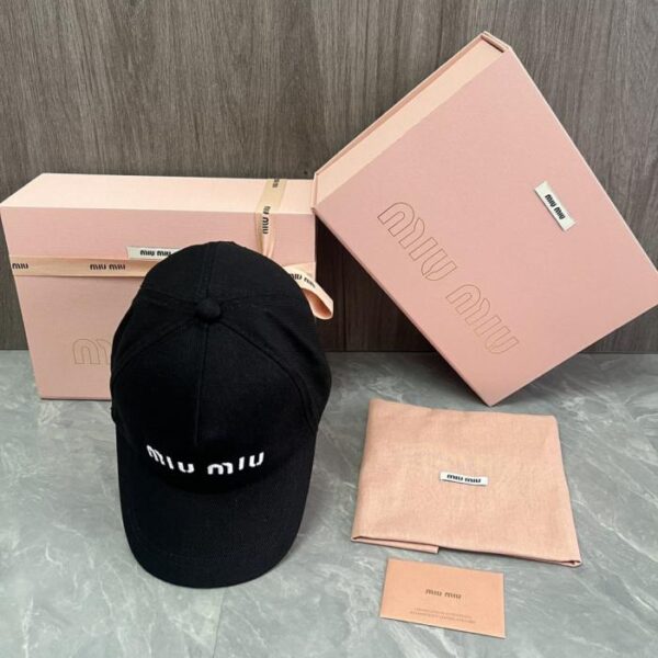 réplica,joyas,joyería,1:1,replica,fake,lujo,barato Gorra de béisbol MiuMiu Original Custom Color Macaron (XMZWYG)