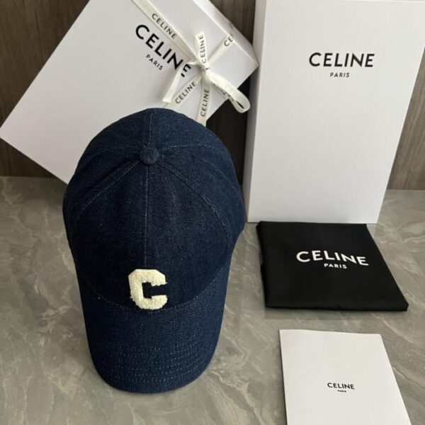 réplica,joyas,joyería,1:1,replica,fake,lujo,barato Gorra de béisbol personalizada original de CELINE (KL1BMS)
