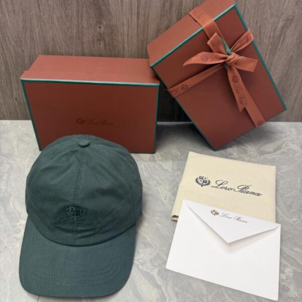 réplica,joyas,joyería,1:1,replica,fake,lujo,barato Gorra de béisbol Loro Piana Storm System (RJH800)