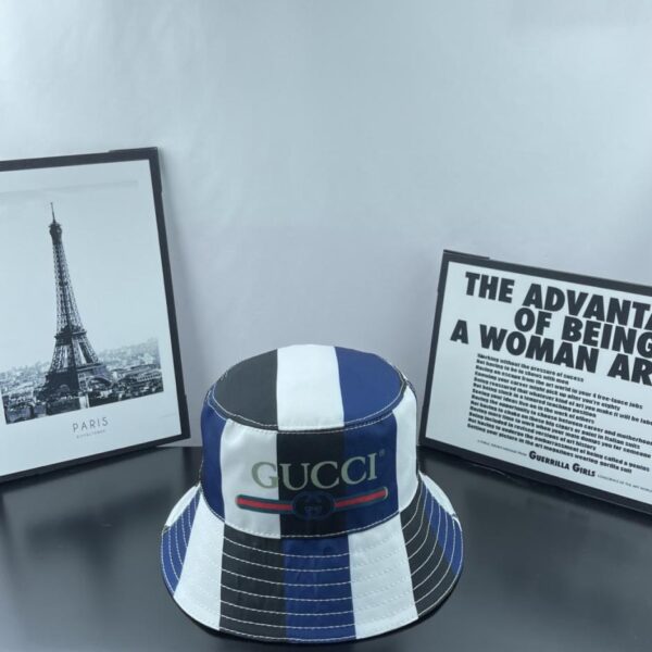 réplica,joyas,joyería,1:1,replica,fake,lujo,barato El nuevo sombrero tipo pescador original de Gucci, ligero, transpirable, elegante y versátil (EGQAB4)