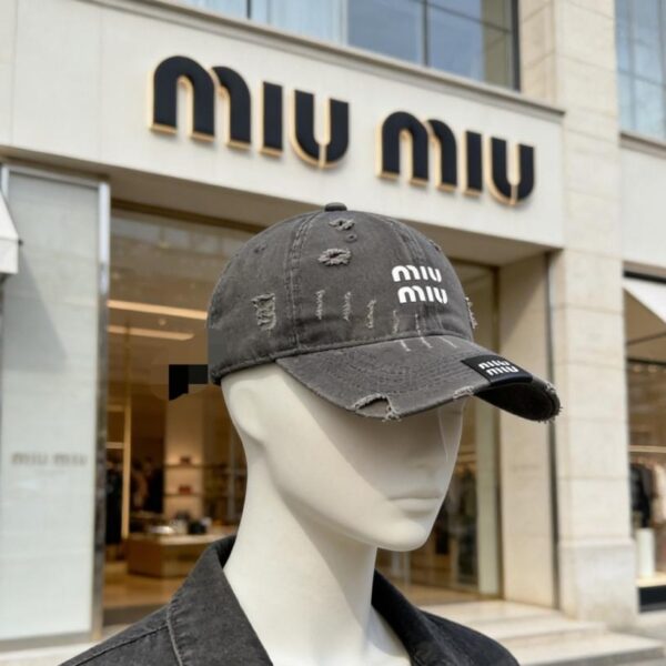 réplica,joyas,joyería,1:1,replica,fake,lujo,barato Gorra rasgada de MiuMiu (WYKLDQ)
