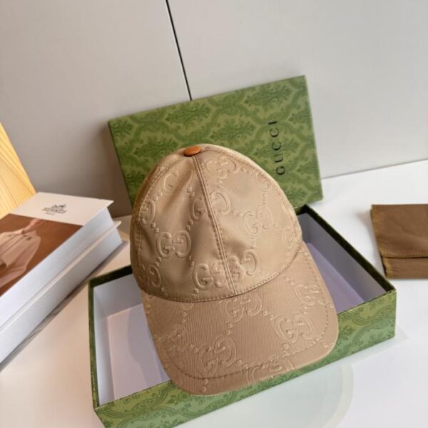 réplica,joyas,joyería,1:1,replica,fake,lujo,barato Gorra de béisbol GUCCI nueva, diseño original, doble G grande en relieve (J96X18)